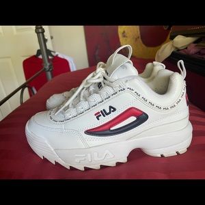 Filas platform tennis shoe